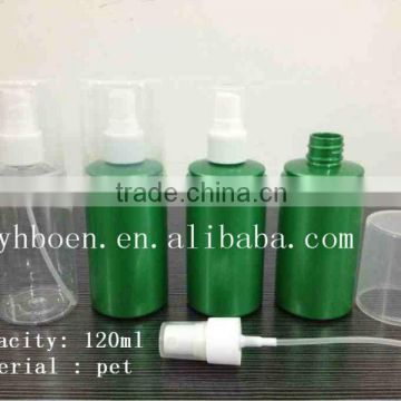 120 ml transparent green spray bottle