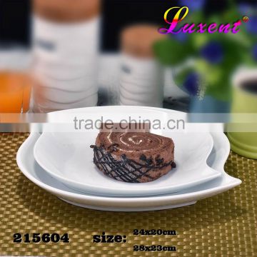 Ceramic Wholesale Dinner Plates/Soup/Salad/Side/Flat Plates Serving Dishes/Cheap Porcelain Plate