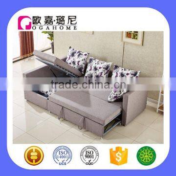 D1601 Latest Design Living Room Corner Sofa Bed