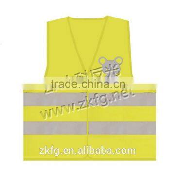 Fluorescent Yellow Childern Reflective Safety Clothing With High Visibility photo-2