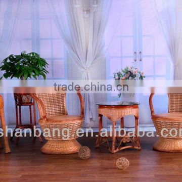 CS2024 Cane Chair And Table Set