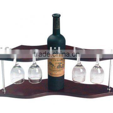 Wooden wine glass holder&Gifts:BF09168 for office use