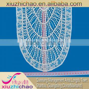 YT015 Cotton Guipure Neckline Lace Trim Applique Garment Accessories Collar Designs photo-3