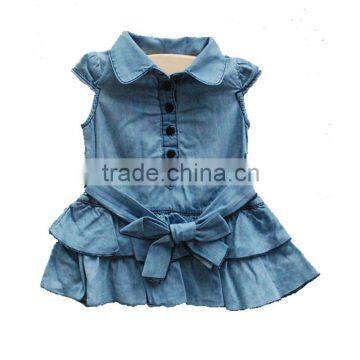 Kids Size3-16 Girls' denim dress