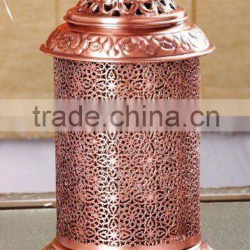 Decorative metal lantern