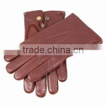 Men's Wool Lined sheepskin Leather Gloves AP-8026