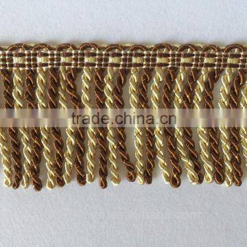 Wholesale Decorative Bullion fringe for curtain 9CM