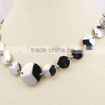 Stainless Steel Chains Choker Collar Necklace photo-3