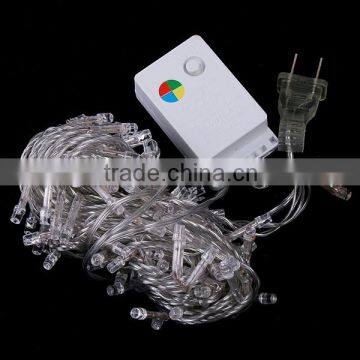 Yellow/Red/White/Pink/Purple/Green/Blue/Colorful 100 LED 10m String Decoration Light for Christmas Party Wedding 110V