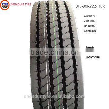 315/80R22.5 TBR quote from tyre Manufacturer/Factory QINGDAO SHENDUN TYRE CO.,LTD in Qingdao City,Shandong Province,China