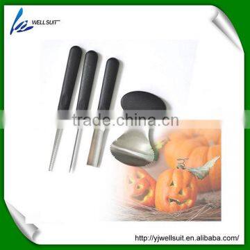 hot sale new design decorative pumpkin kitchen tools set