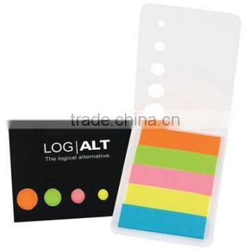 Folding Sticky-Note Flag Folder , promotional notebook,Die Cut Flag Booklet