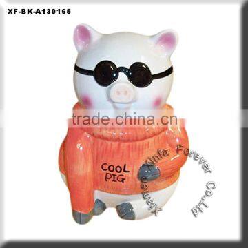 wholesale ceramic bisque piggy bank