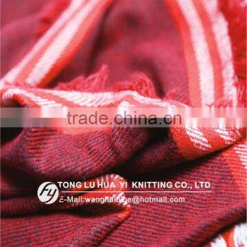 Audited Factorywoven 100%acrylic Custom Woven Scarf