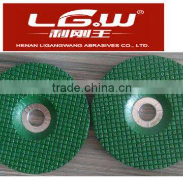 H165 4''inch/102X6X16mm Color Resin grinding Disc for Metal ,stainless steel