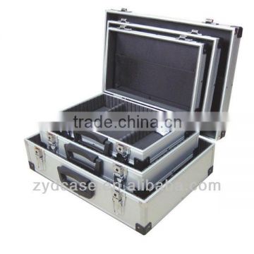 Lockable Aluminum Tool Case Triple Pack Small / Med / Large ZYD-GJ232