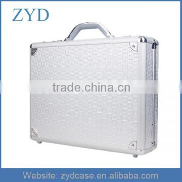 Made in China practical tough silver aluminum suitcase tool box, 425 x 330x 110mm