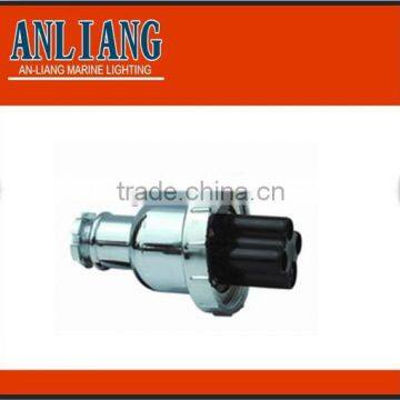 IEC 2P+E 3 Pin 220V Male Electrical Marine Plug photo-3
