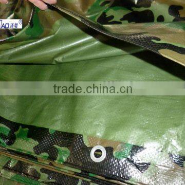 china pe tarpaulin factory&pe tarpaulin for camouflage camping tent&aluminium eyelet pe tarpaulin
