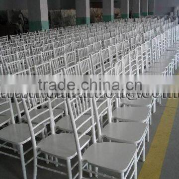 White Wooden Chiavari Chair Ballroom