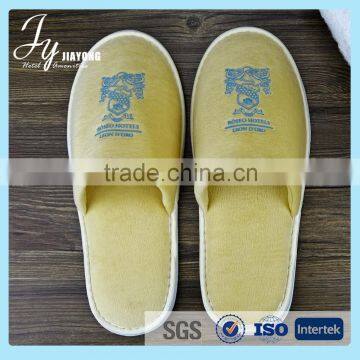 beauty disposable hotel custom logo slipper for men and women                        
                                                Quality Choice