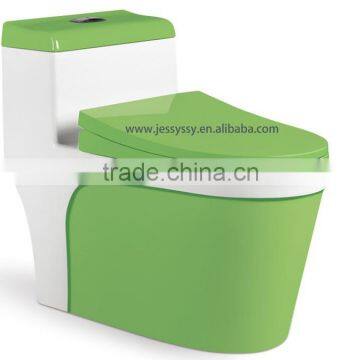 Washing room siphon green color toilet types of lavatory 330