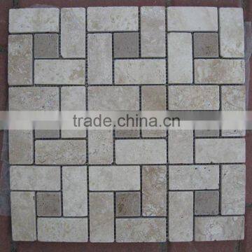 TRAVERTINO PUZZLE mosaic stone