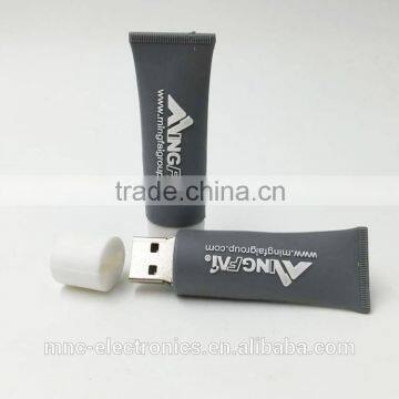 Promotional Gift Custom Logo Printing Tooth Paste Tube Shape 1GB, 2GB, 4GB, 8GB Usb Flash Pen Drive Supplier's Choice