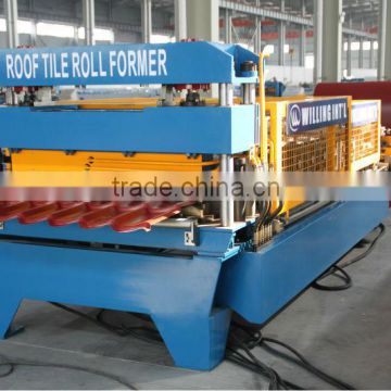 color steel tile roof machine custom desgin shape avalible