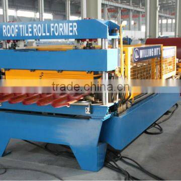 Steel Tile Roof Roll Forming Machine Desgin as Client's Profile Avalible photo-4