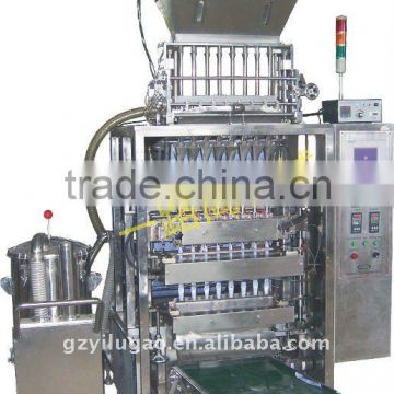 Multi-lane stick sachet granule packing machine/sugar sachet packing machine