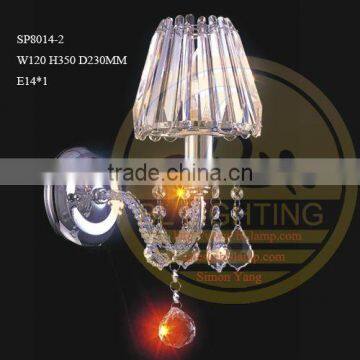 Antique crystal wall light for hotel,baolian crystal wall light for hotel