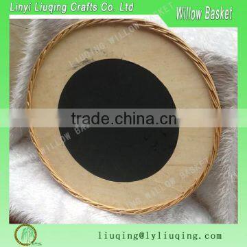 Wholesale Round Romantic Home Decoration Wicker Mirror Quality Choice photo-4