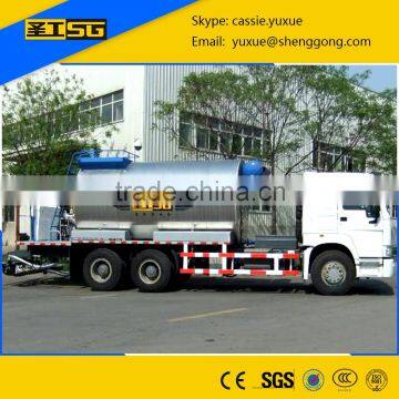 Rubber Asphalt /Bitumen Distributor Truck 13000L for Road Construction