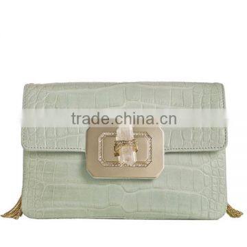 South Korean Style Woman Bag, Snake Skin PU Clutch Bag EV1052