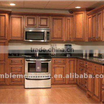 Chestnut Solid Wood Kitchen Cabinets