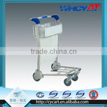 Best-selling airport luggage trolley with brake system