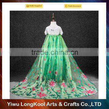 China Manufacturer Direct Sale Fancy Princess Tutu Dresses Wholesale Kids Frozen Dresses photo-2