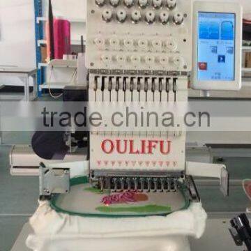 OL-1201 Tablet Control Cap Embroidery Machine Single Head photo-2