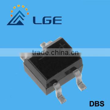 PB free SMD bridge rectifiers DB107S 1000V 1A