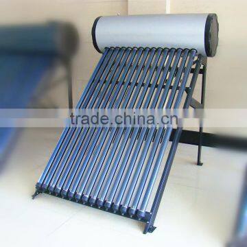 Integrated pressurized solar water heater , for Cold climate