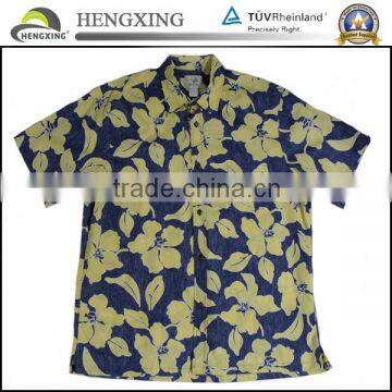 2015 Floral Hawaiian Custom T-shirt for Men