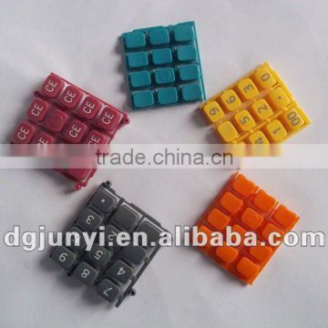 Customized modern colorful TPU calculator key