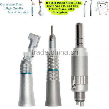 Best quality Low Speed Handpiece/Straight Handpiece/Contra Angle/Dental Air Motor