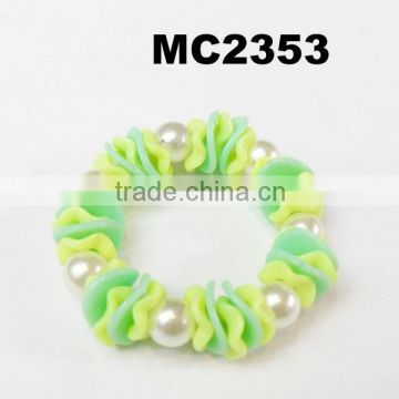 fancy bracelets resin beaded chain designs bracelet for girls