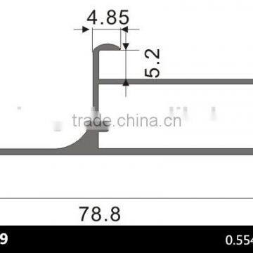 Extruded Aluminium Profiles Kitchen Profile Frame Profile GL209 photo-2