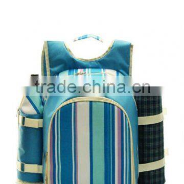 4 persons outdoor picnic cooler backpack