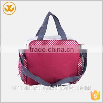 2016 New Design Printed Waterproof Baby Customized Tote Leather Diaper Bag photo-3