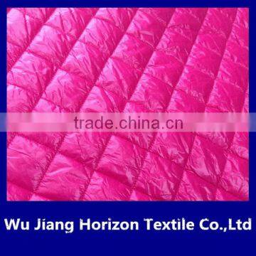 100% nylon fabric with coated for sleeping bag , down jacket