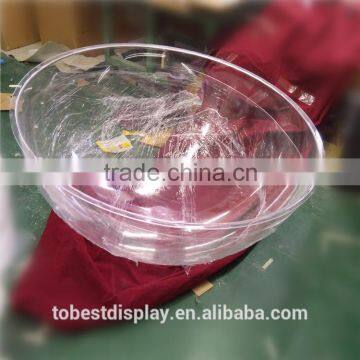 Factory hot sale clear glass dome clear plastic half ball acrylic half ball